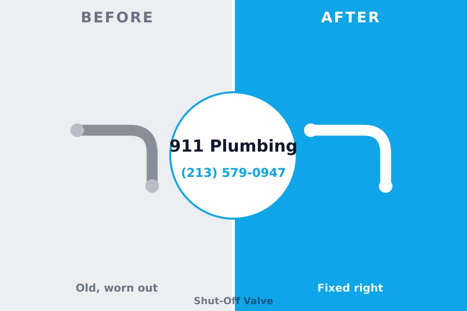 Before and after: plumbing company Ironton, MO